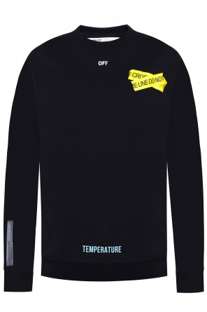 Sweatshirt with printed lettering, zdjęcie 1 Sweatshirt with printed lettering od Off White
